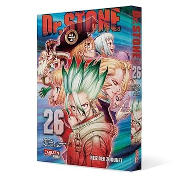 Amazon | Dr. Stone 26: Verrueckte Abenteuer, Action und